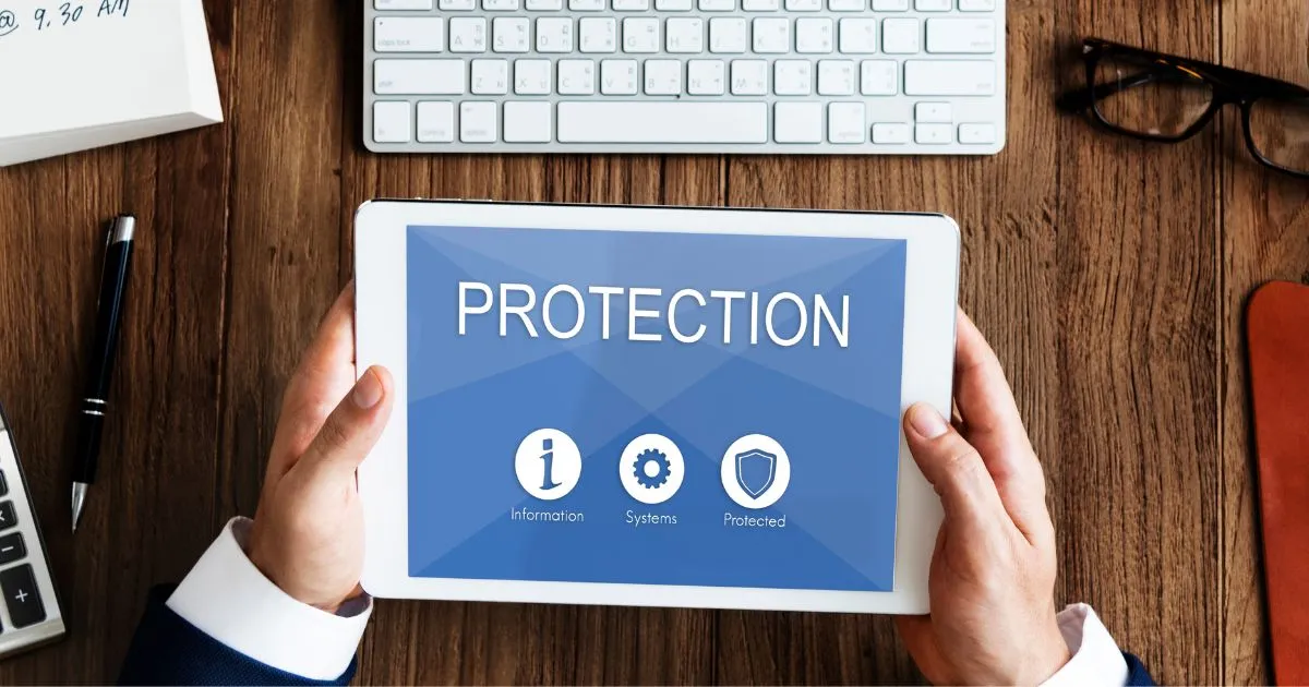 Website security checklist infographic showing 20 essential website protection steps